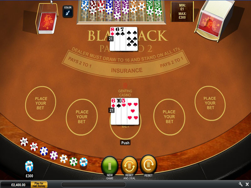 Blackjack canada