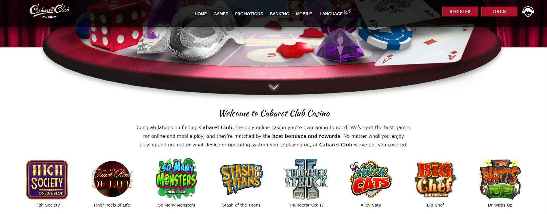 Cabaret Club Casino Online Casino Online Games