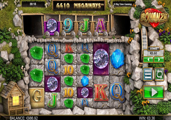 Play Bonanza Megaways Slot Machine by Big Time Gaming For Free