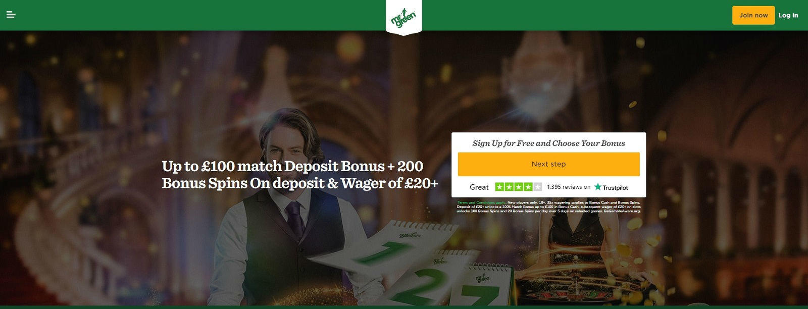 Mr Green Casino Online Bonuses